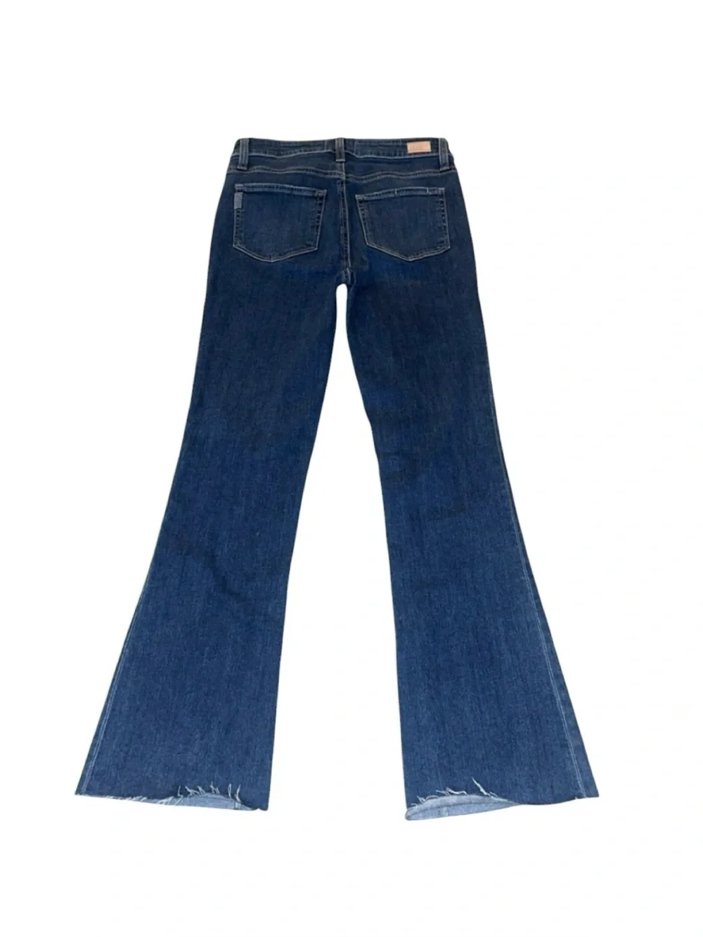Paige‎ High Rise Laurel Canyon Dark Blue Bootcut Jeans Size 27